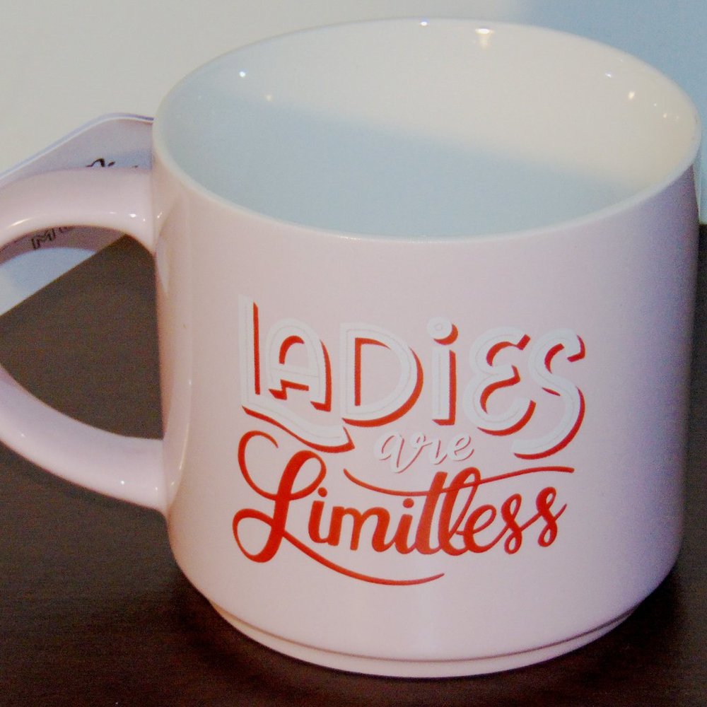Elum Ceramic Mug Ladies are Limitless Pink